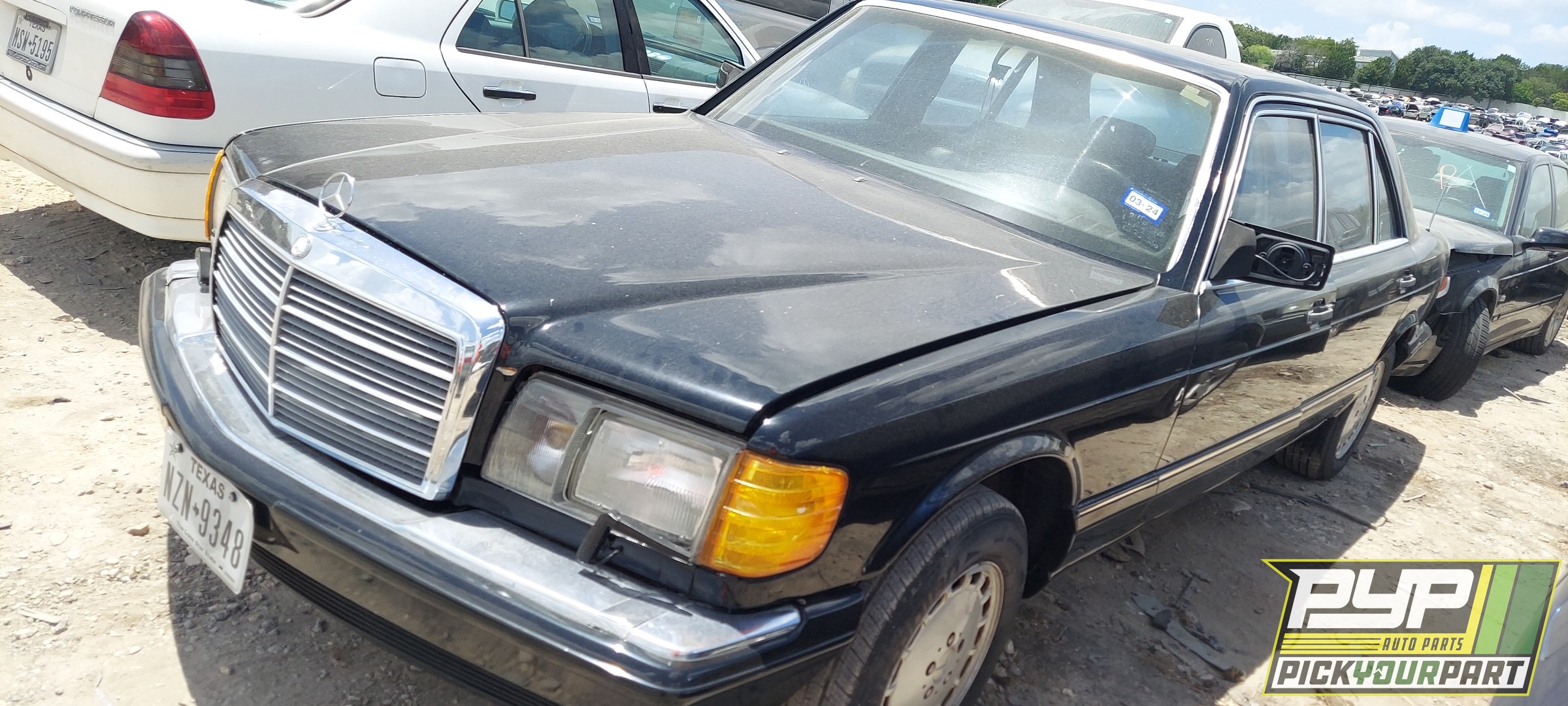 1989 MERCEDES-BENZ 300SEL partes disponibles