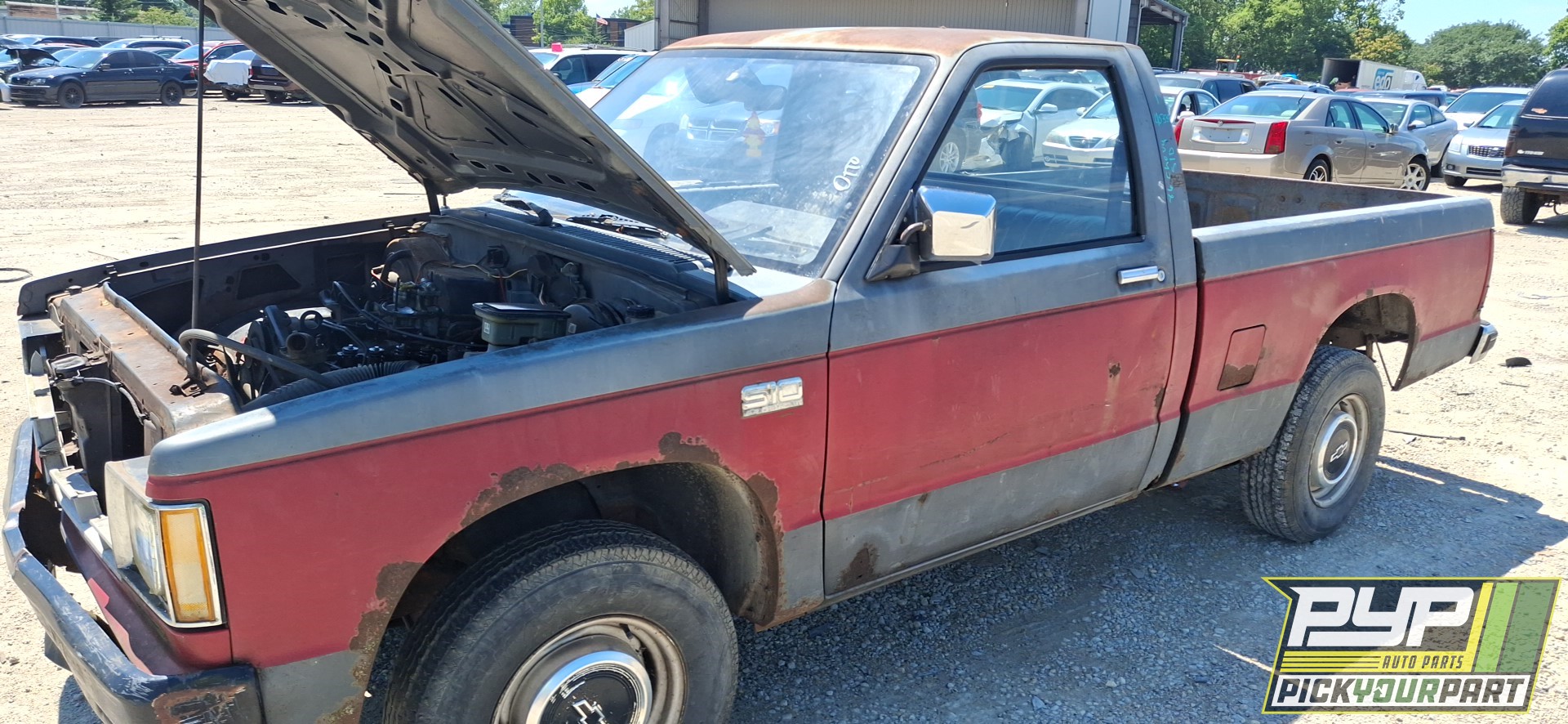 1986 CHEVROLET S-10 partes disponibles