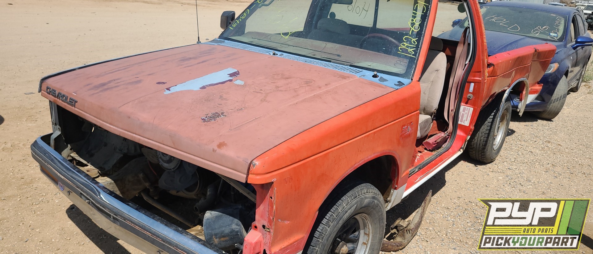 1982 CHEVROLET S-10 available for parts