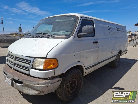 1999 DODGE RAM 2500 VAN available for parts