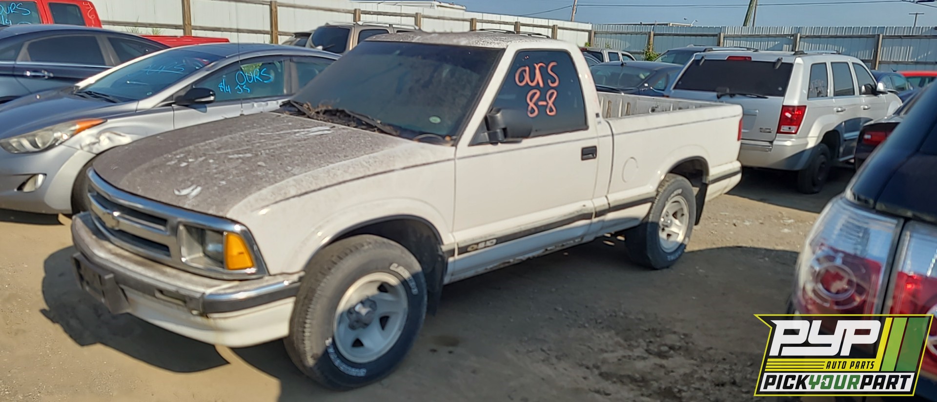 1996 CHEVROLET S10 available for parts