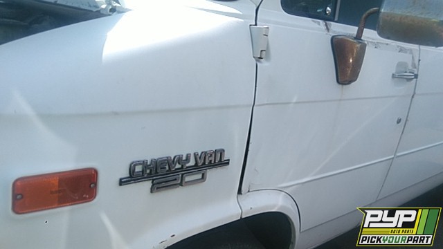 1991 CHEVROLET G20 partes disponibles