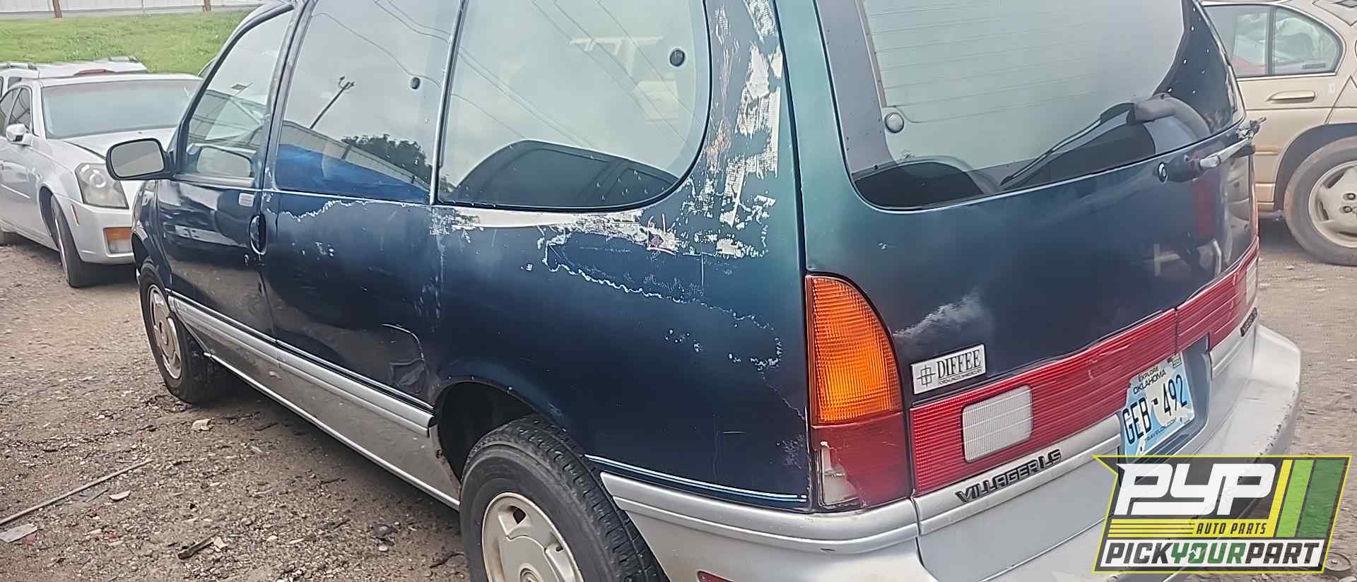 1993 Mercury Villager Used Auto Parts Oklahoma City