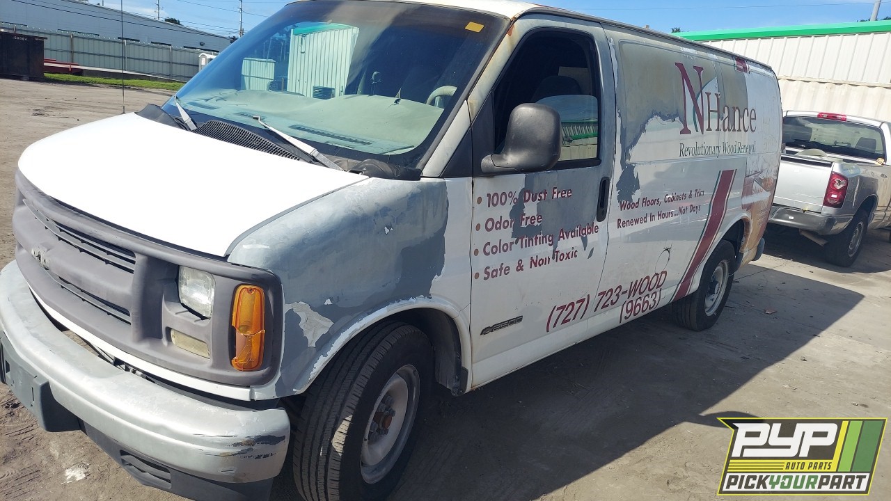 1999 CHEVROLET EXPRESS 2500 partes disponibles