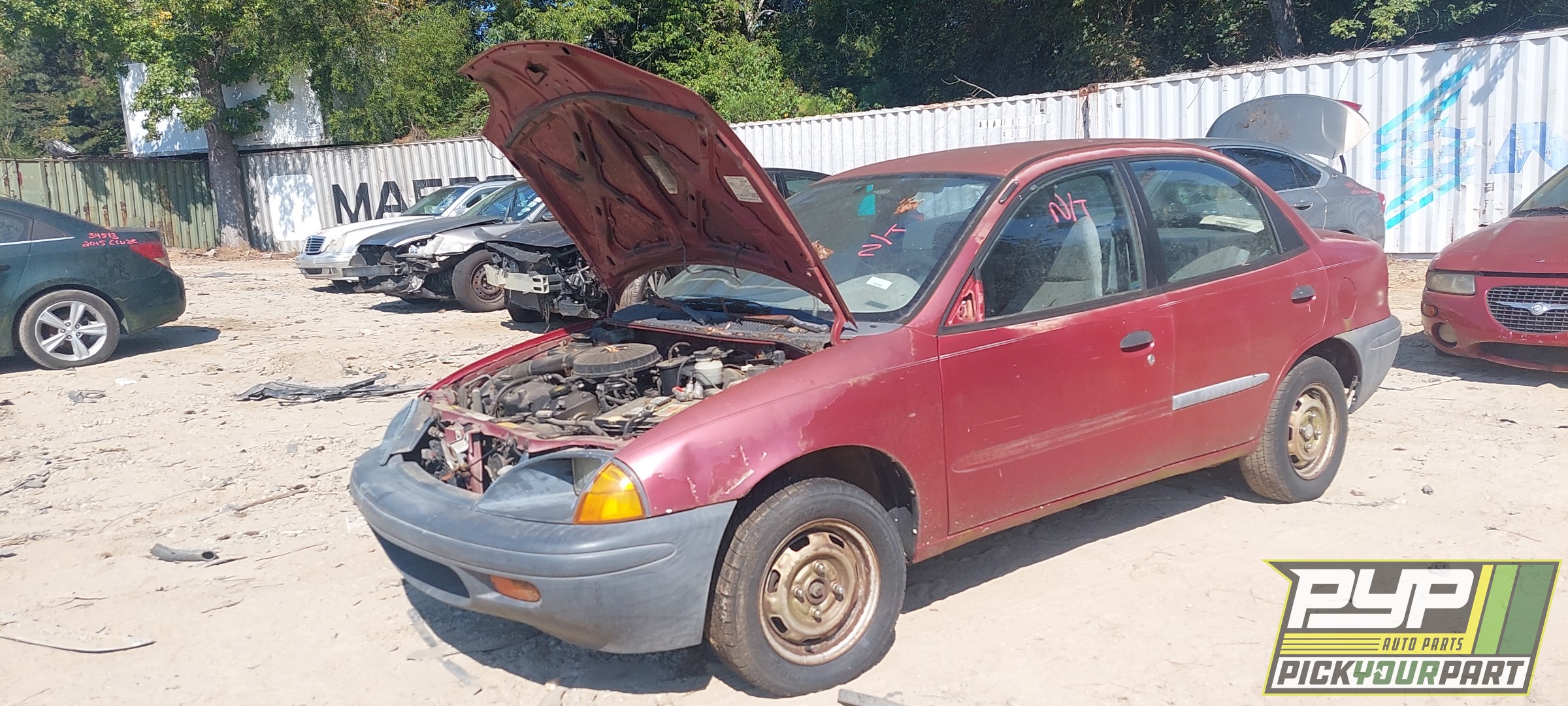 1995 GEO METRO partes disponibles