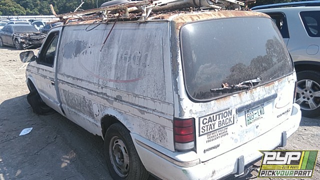 1991 DODGE GRAND CARAVAN partes disponibles