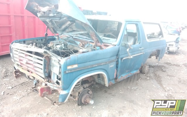1985 FORD BRONCO partes disponibles