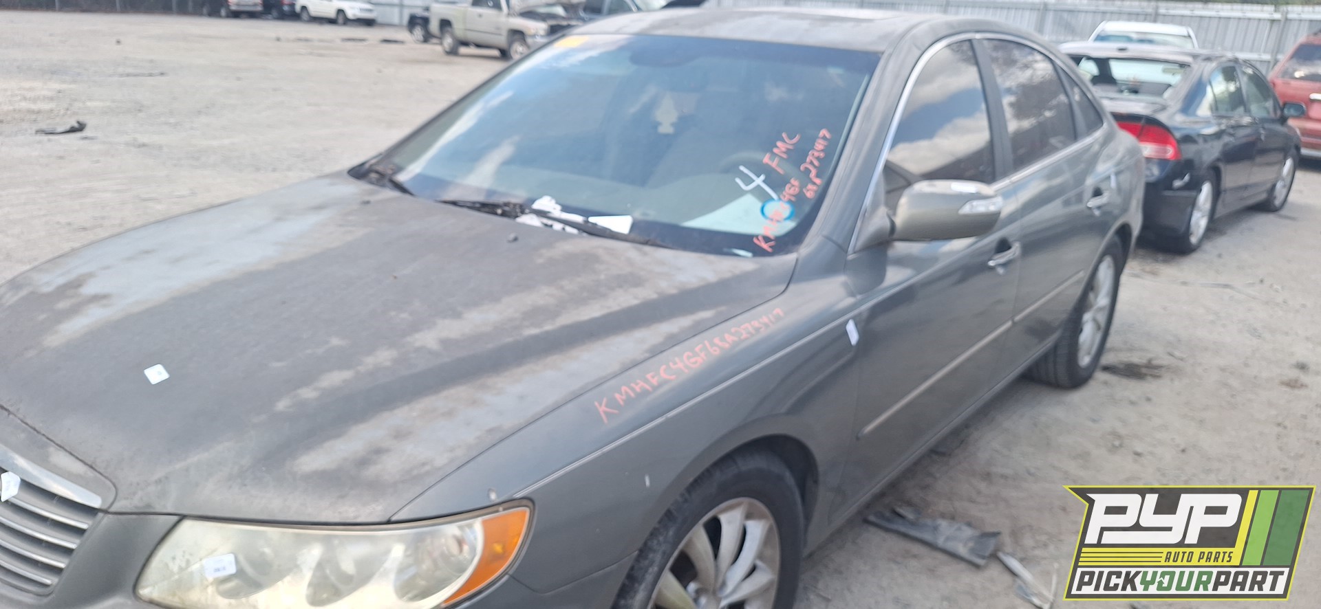 2008 HYUNDAI AZERA partes disponibles