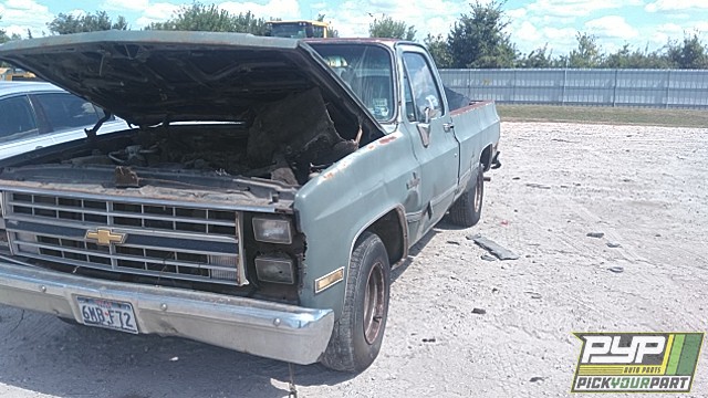 1985 CHEVROLET C10 available for parts