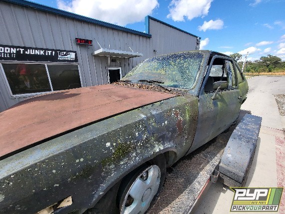 1984 CHEVROLET CHEVETTE partes disponibles