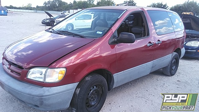 1998 TOYOTA SIENNA available for parts