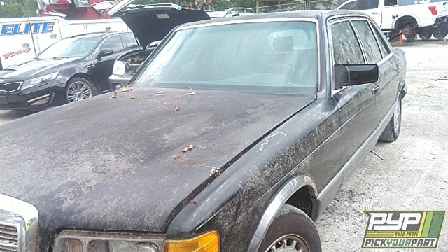 1985 MERCEDES-BENZ 500SEL partes disponibles