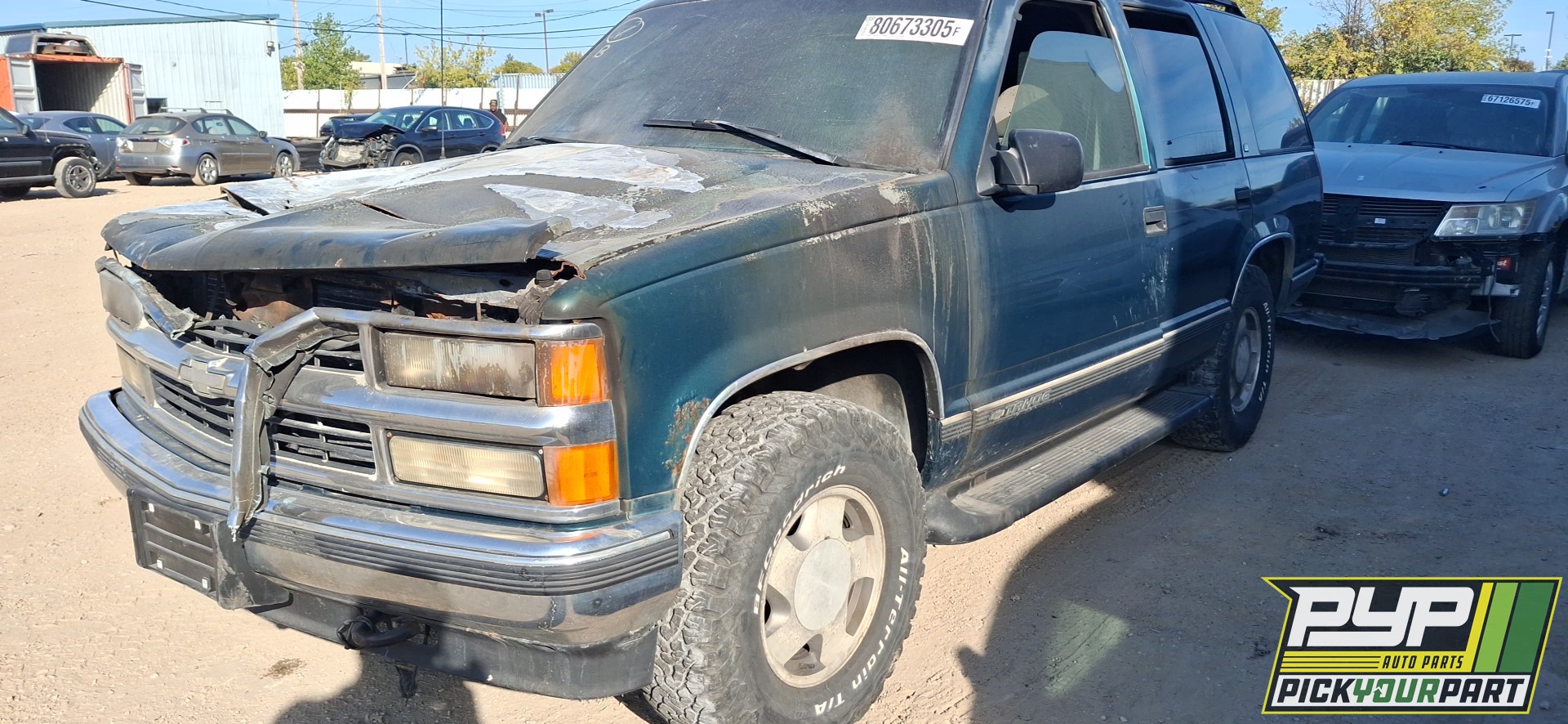 1999 CHEVROLET TAHOE available for parts