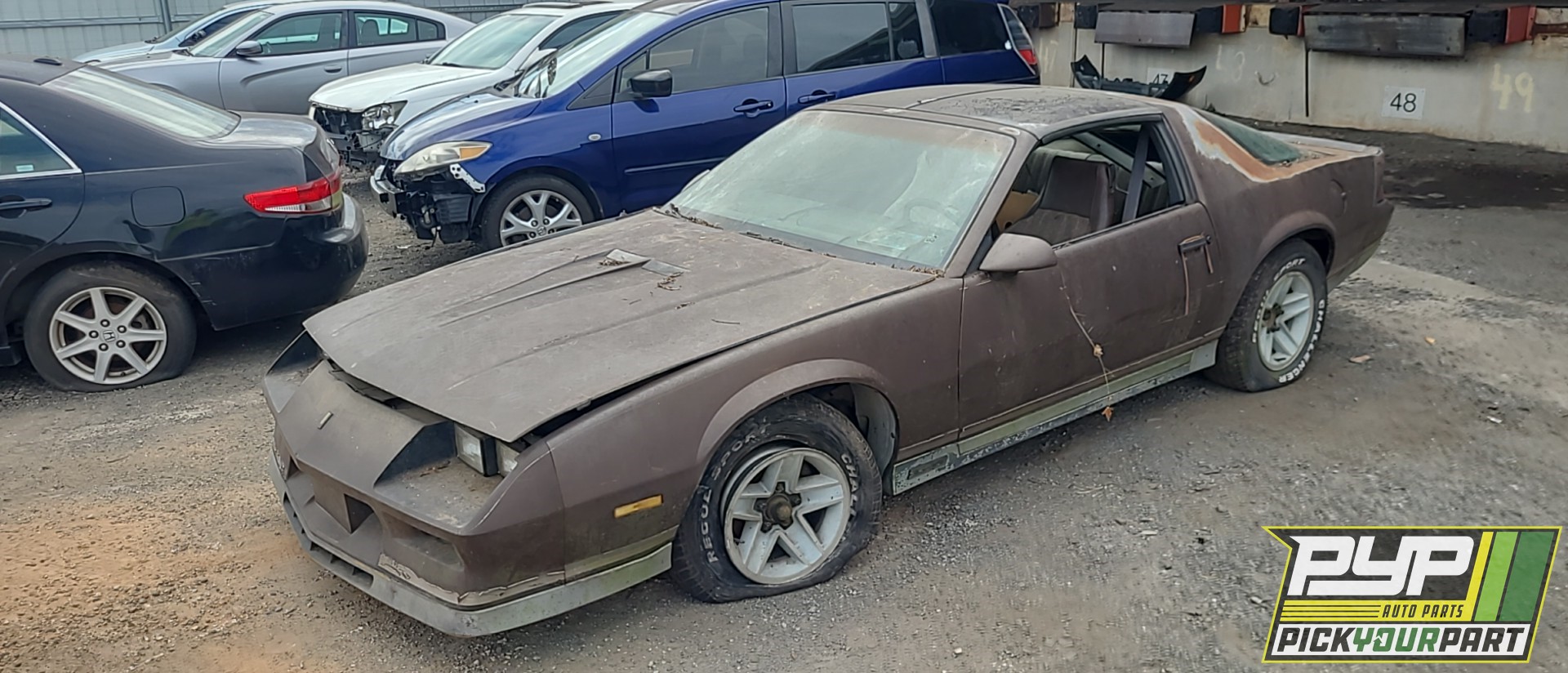 1983 CHEVROLET CAMARO partes disponibles