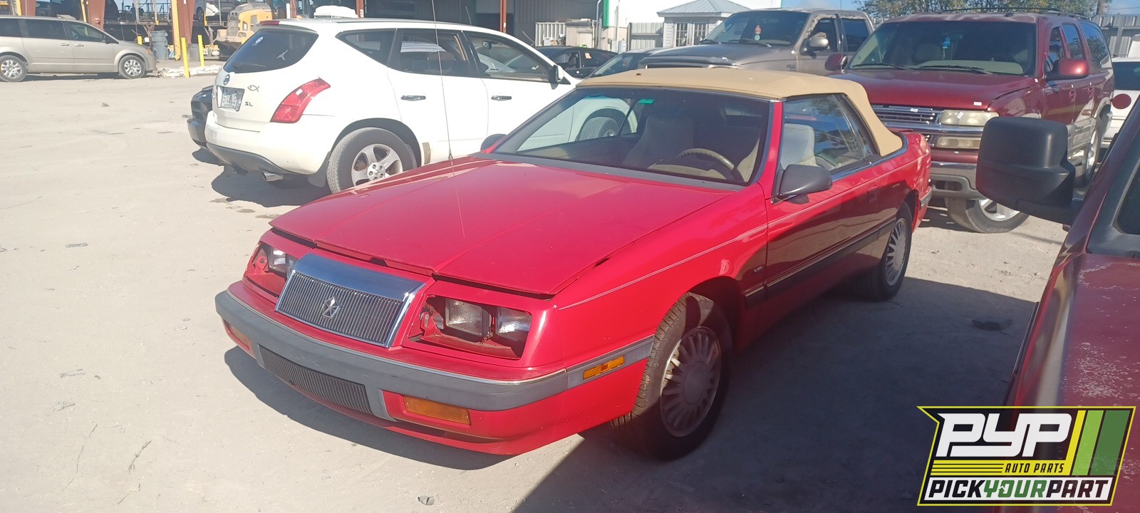 1992 CHRYSLER LEBARON partes disponibles