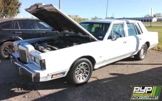 1989 LINCOLN TOWN CAR partes disponibles