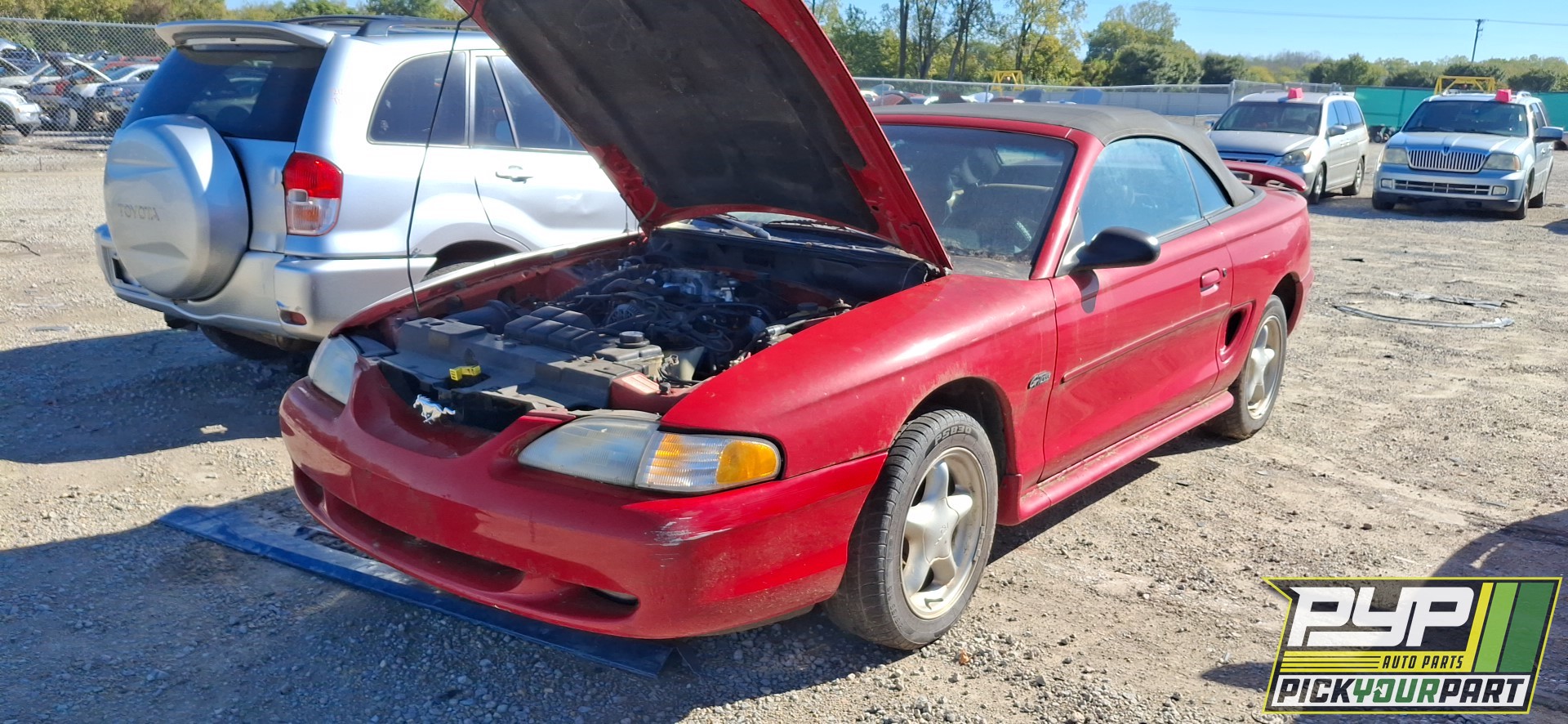 1998 FORD MUSTANG partes disponibles