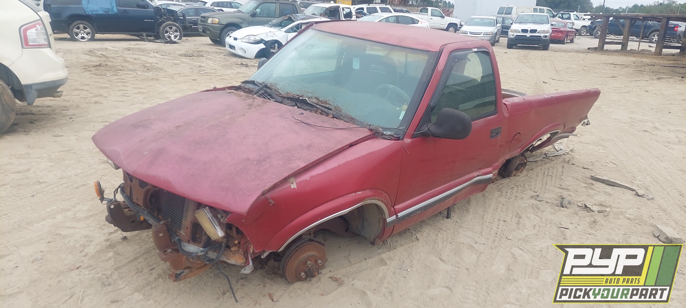 1995 CHEVROLET S10 partes disponibles