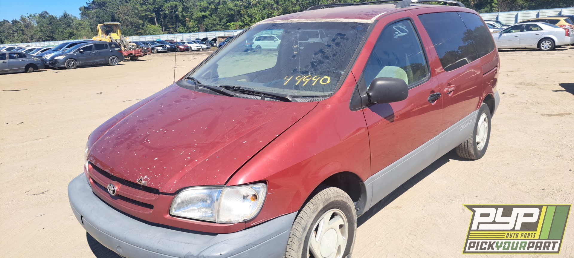 1998 TOYOTA SIENNA partes disponibles