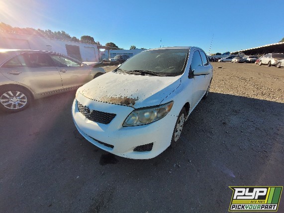 2010 TOYOTA COROLLA partes disponibles