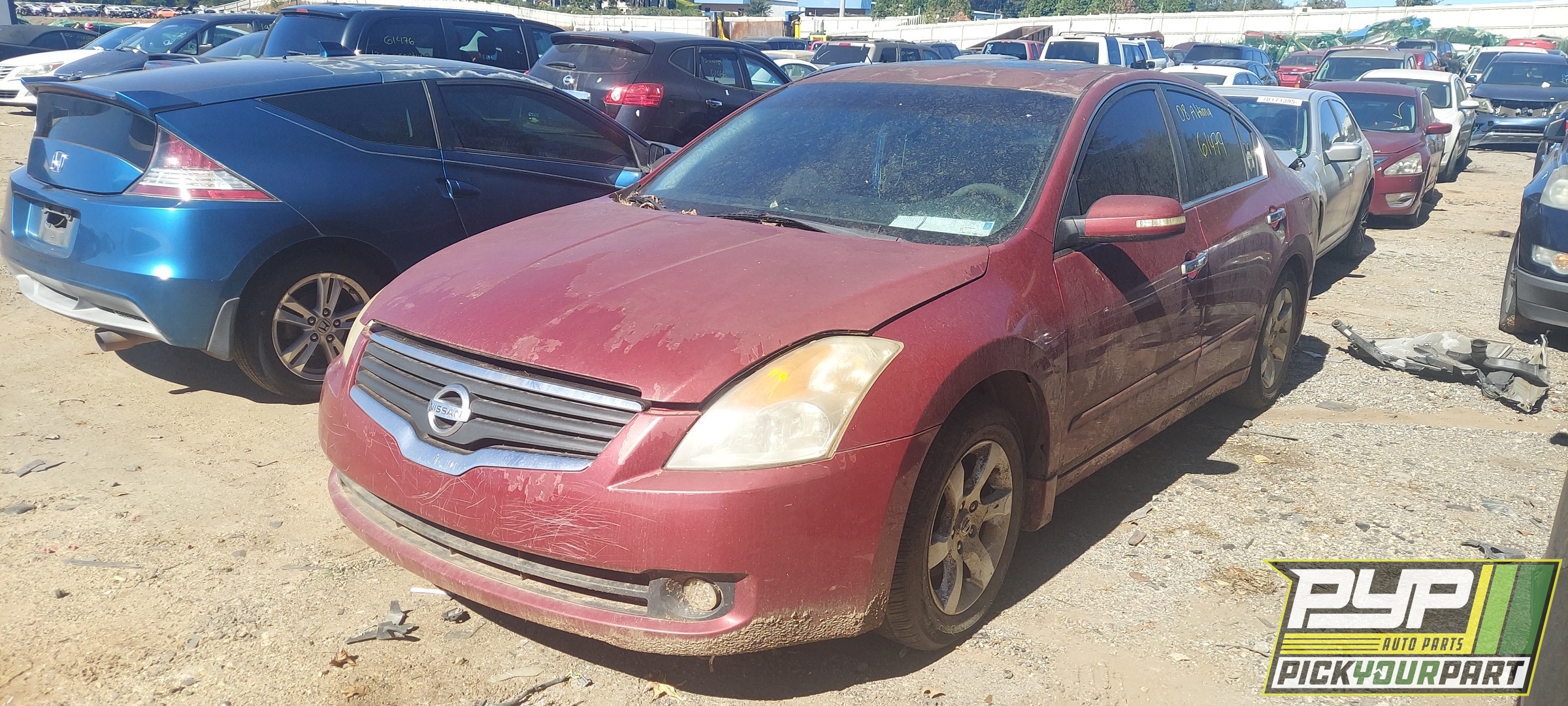 2008 NISSAN ALTIMA partes disponibles