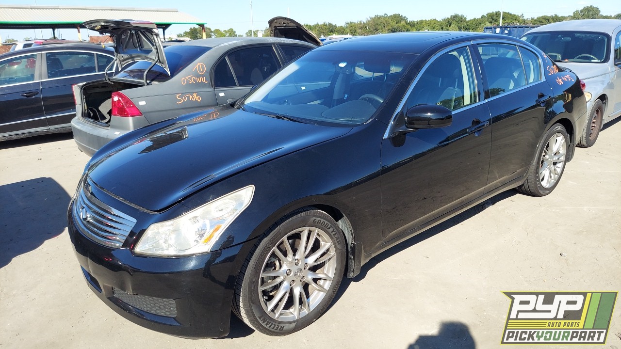2008 INFINITI G35 partes disponibles
