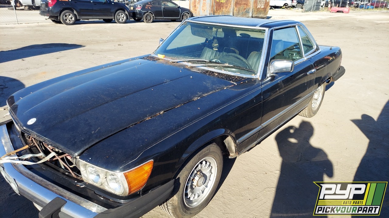 1985 MERCEDES-BENZ 380-CLASS available for parts