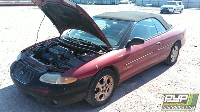 1998 CHRYSLER SEBRING partes disponibles