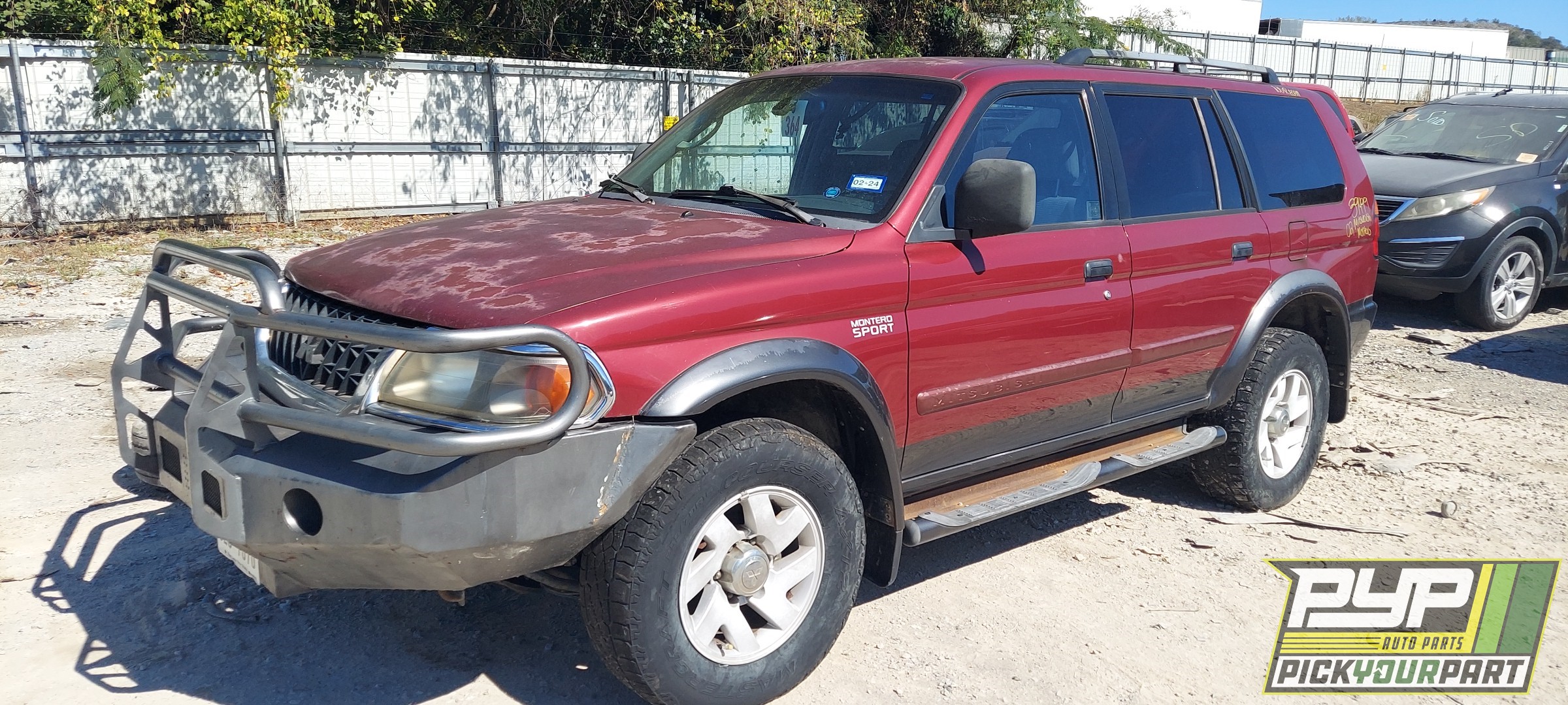 2002 MITSUBISHI MONTERO SPORT partes disponibles