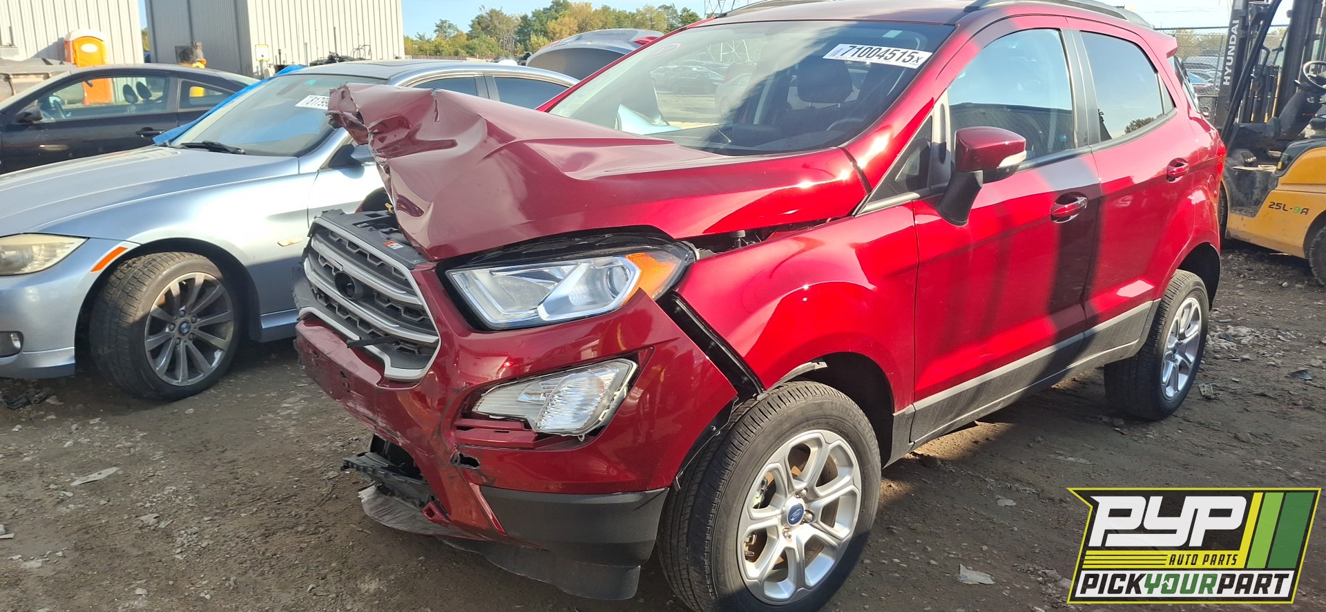 2020 FORD ECOSPORT partes disponibles
