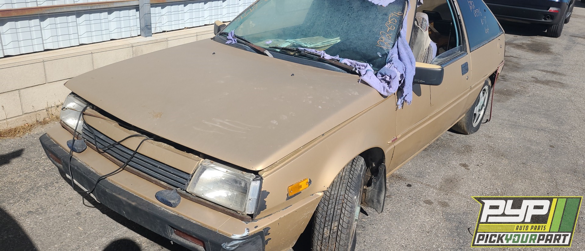 1987 DODGE COLT partes disponibles