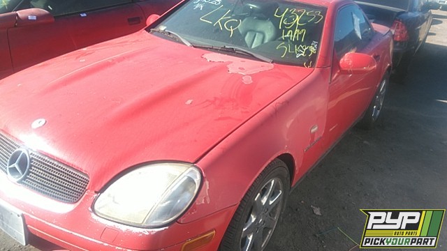 1999 MERCEDES-BENZ SLK230 partes disponibles