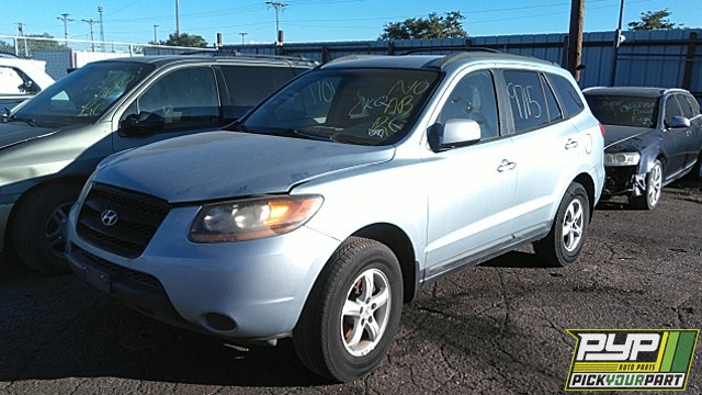 2008 HYUNDAI SANTA FE partes disponibles