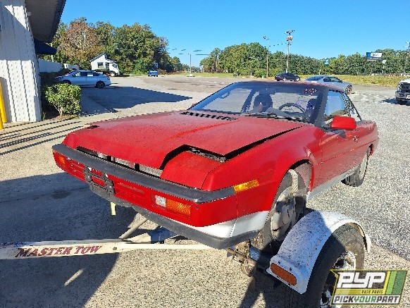 1986 SUBARU XT partes disponibles