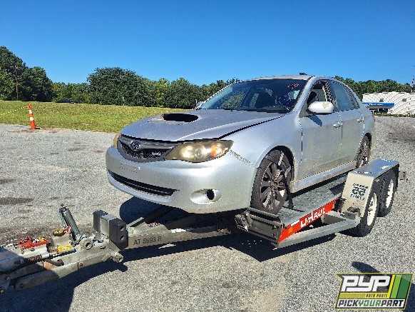2009 SUBARU IMPREZA partes disponibles