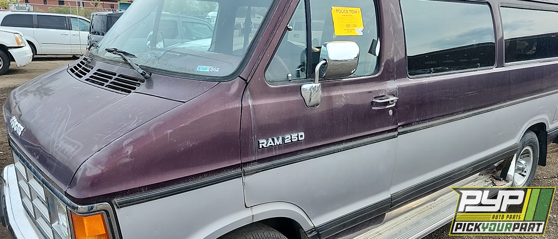 1992 DODGE B250 partes disponibles