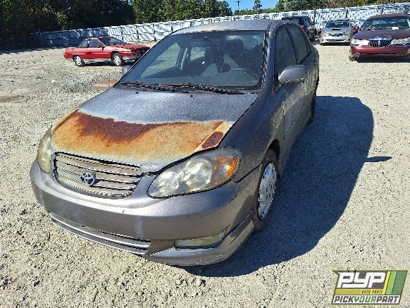 2004 TOYOTA COROLLA partes disponibles