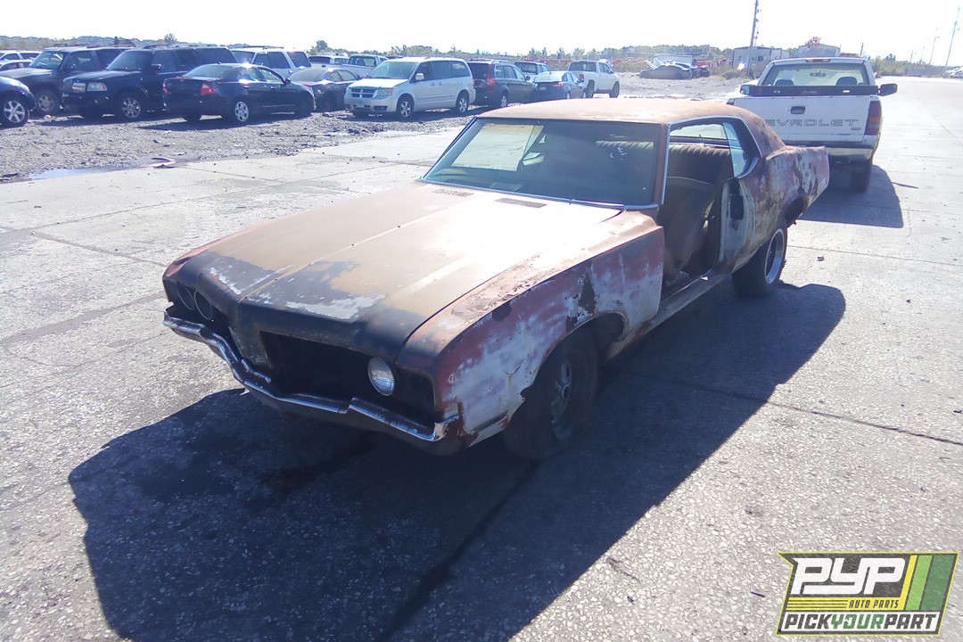 1970 OLDSMOBILE CUTLASS SUPREME partes disponibles