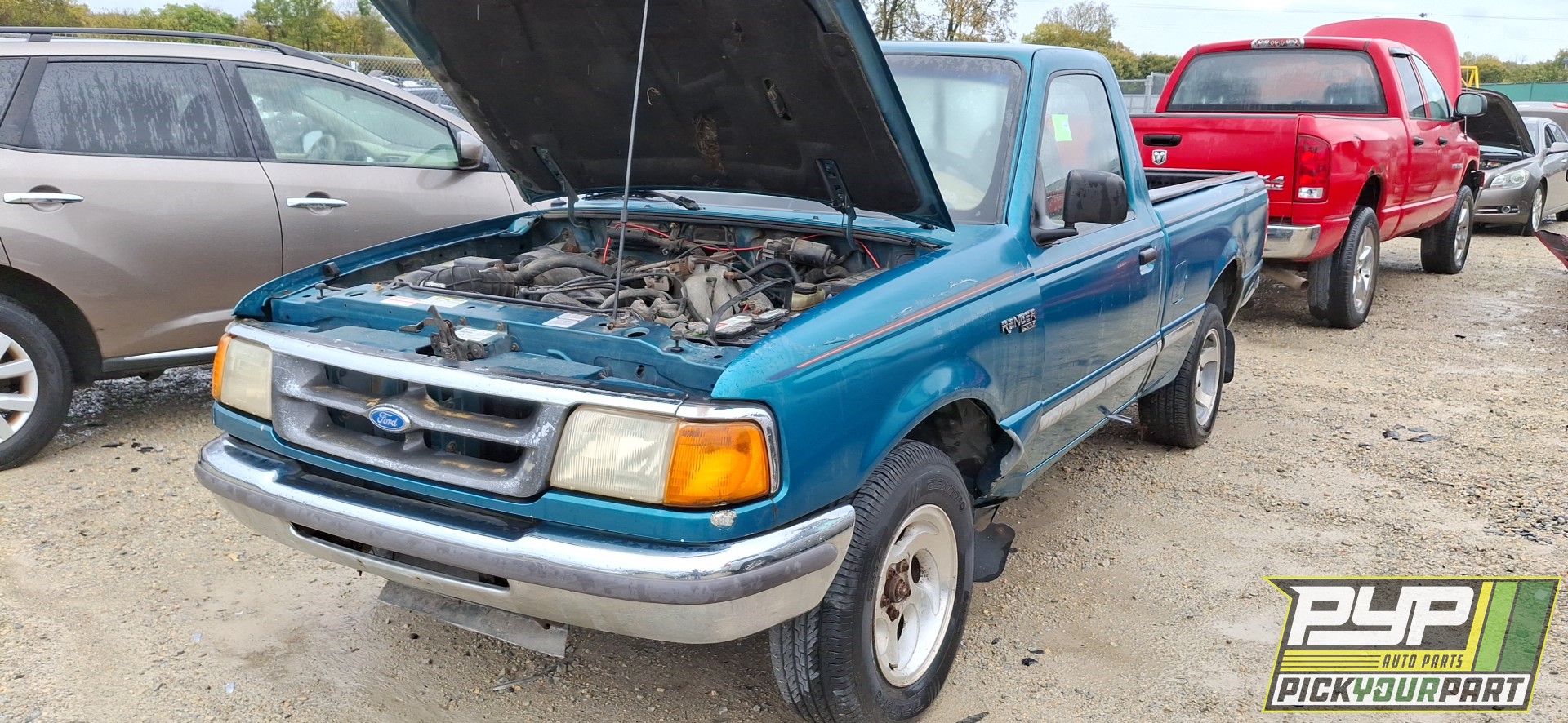 1996 FORD RANGER partes disponibles