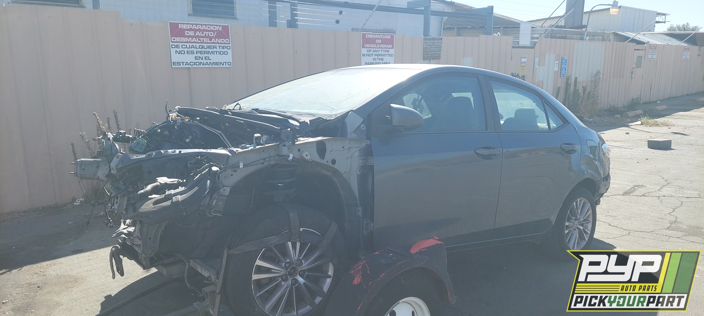 2015 TOYOTA COROLLA available for parts