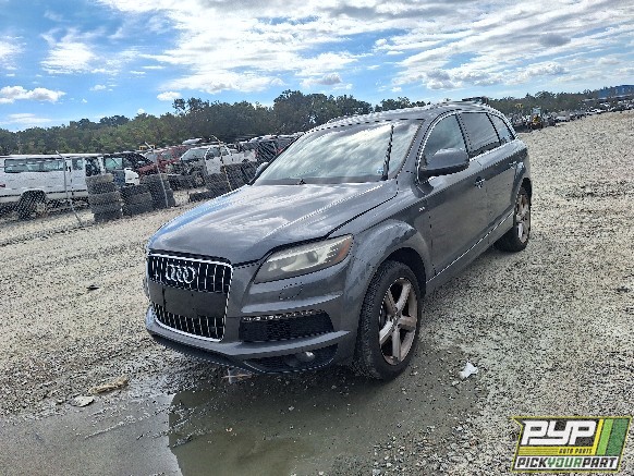 2011 AUDI Q7 partes disponibles