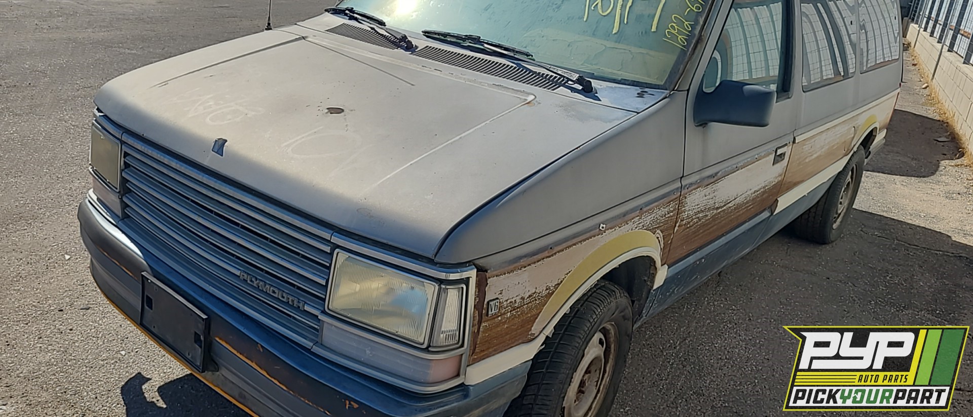 1989 PLYMOUTH GRAND VOYAGER partes disponibles