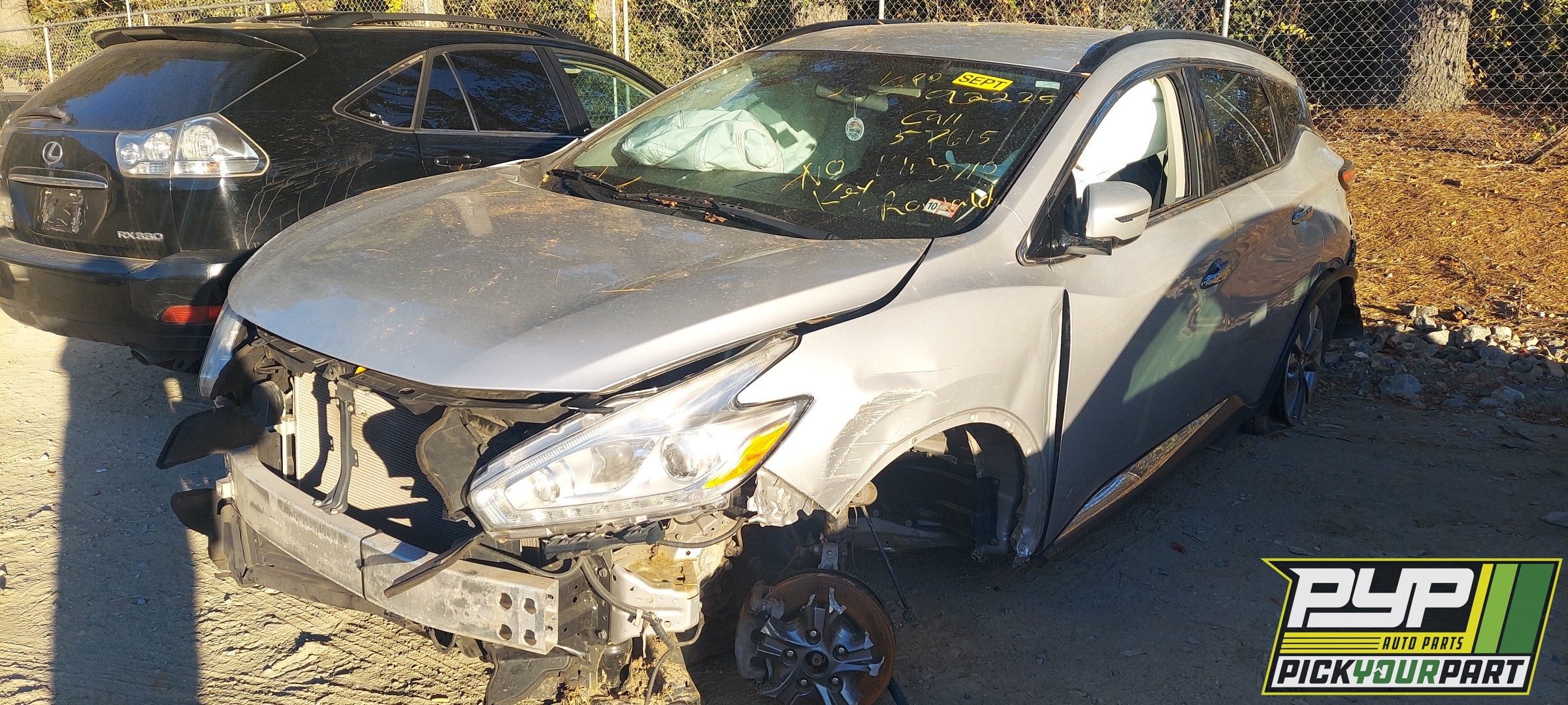 2017 NISSAN MURANO partes disponibles