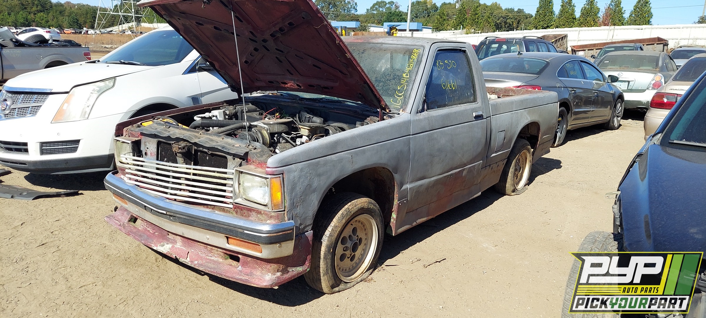 1983 CHEVROLET S-10 partes disponibles