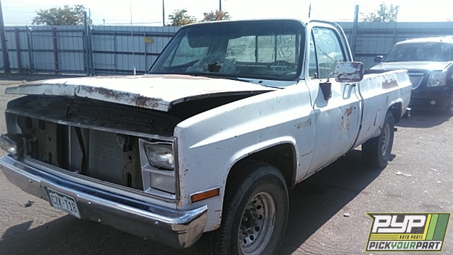 1984 GMC C/K 2500 SERIES partes disponibles