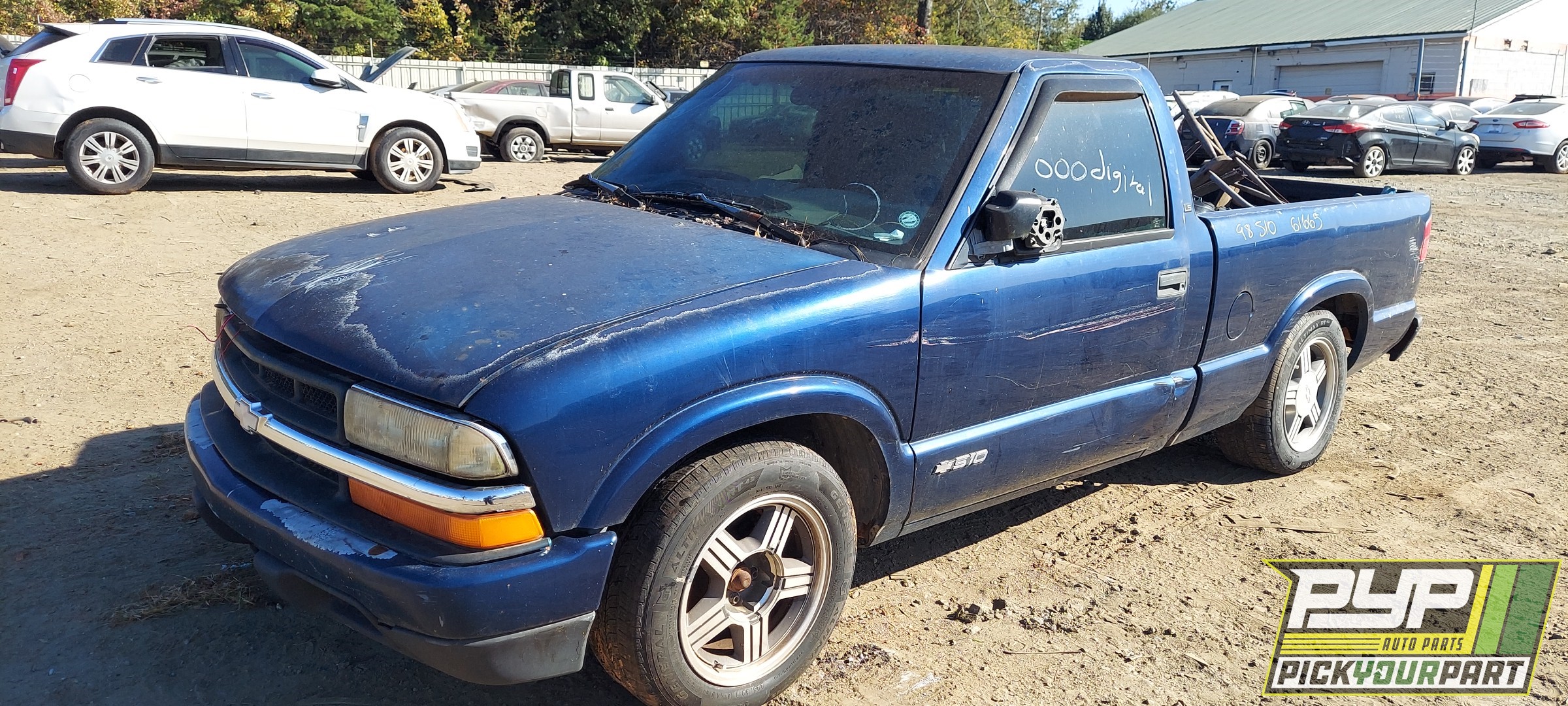 1998 CHEVROLET S10 partes disponibles