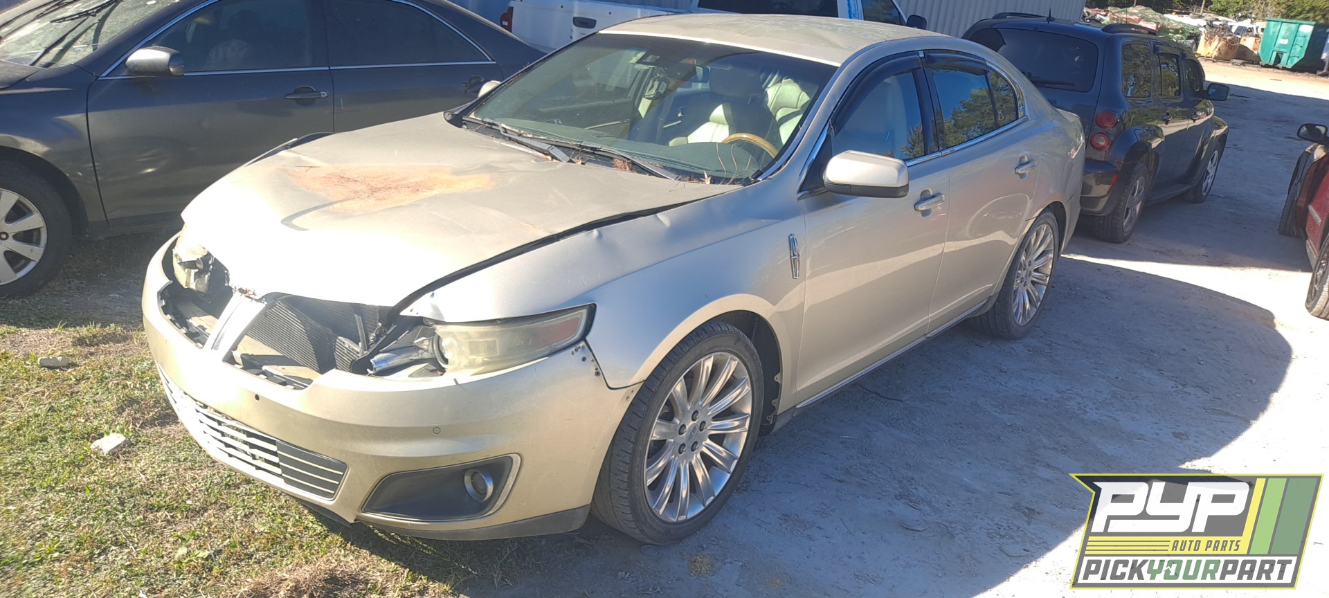 2011 LINCOLN MKS partes disponibles