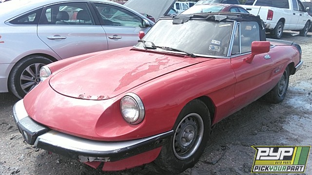 1986 ALFA ROMEO SPIDER available for parts
