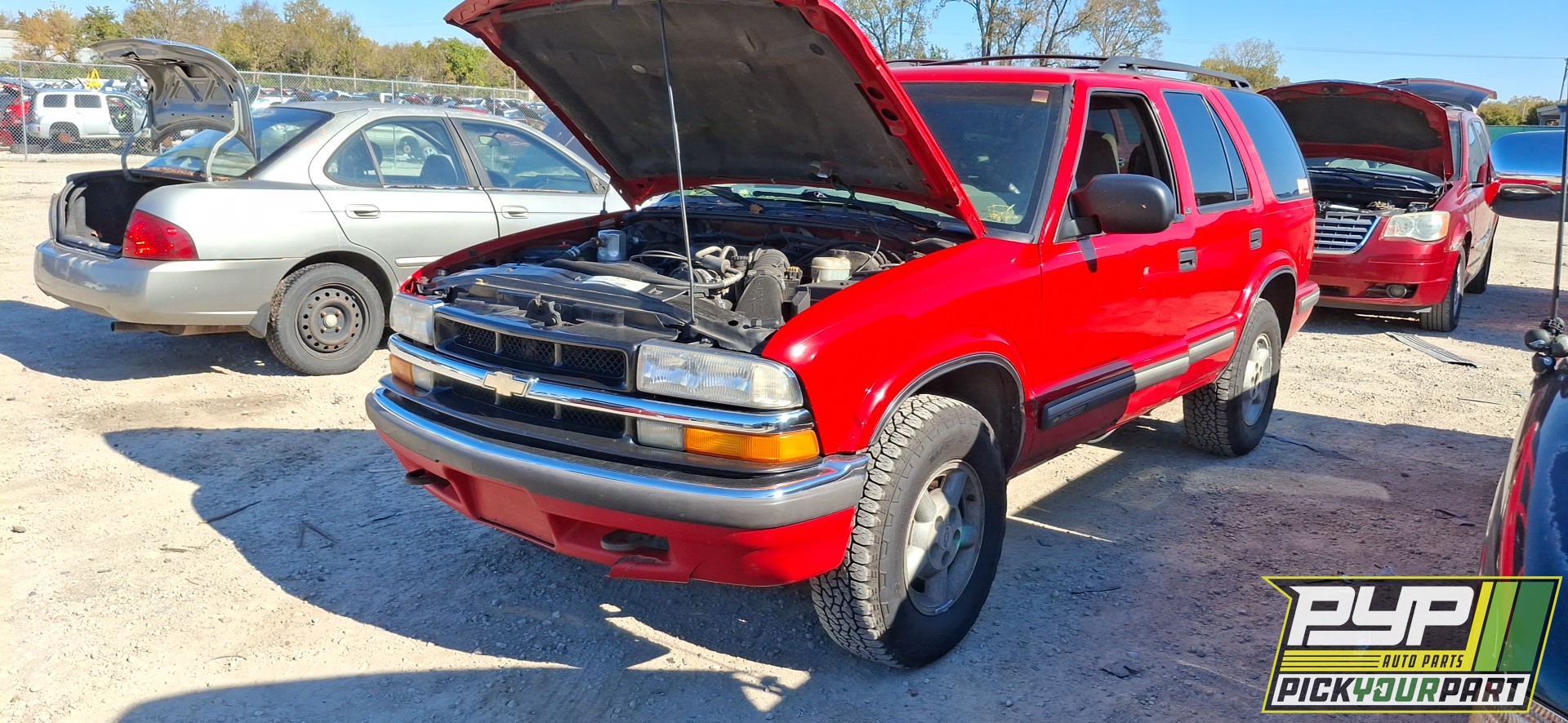1999 CHEVROLET BLAZER partes disponibles