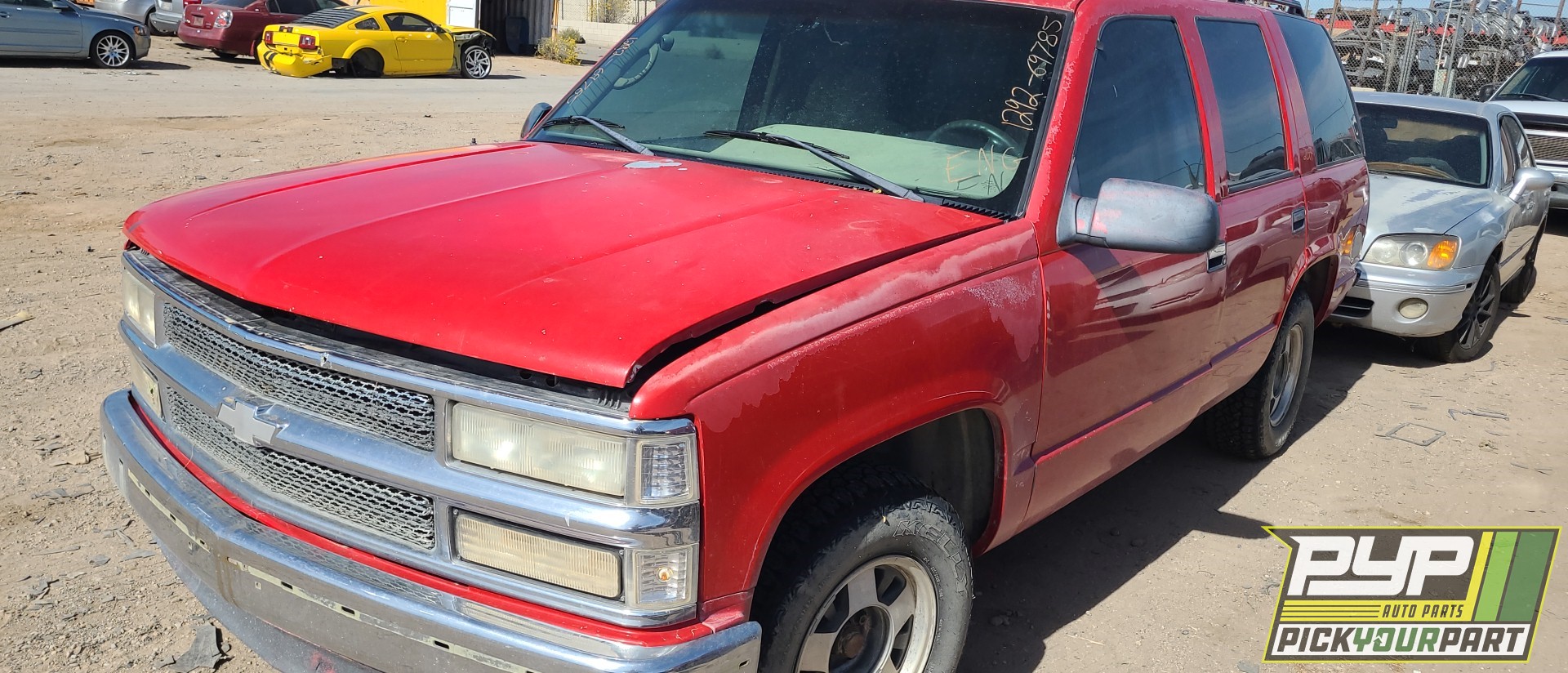 1996 CHEVROLET TAHOE partes disponibles